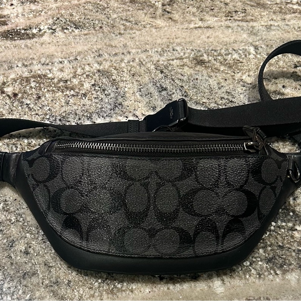 Coach Black Belt Bag